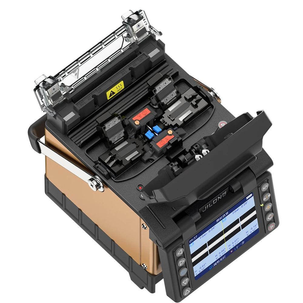 Производитель JiLong для цены по прейскуранту завода-изготовителя Ftth волоконно-оптического кабеля инструмент Устройства KL-520 сплавлением оптических волокон splicer сплавливания узлов стыковочной машины