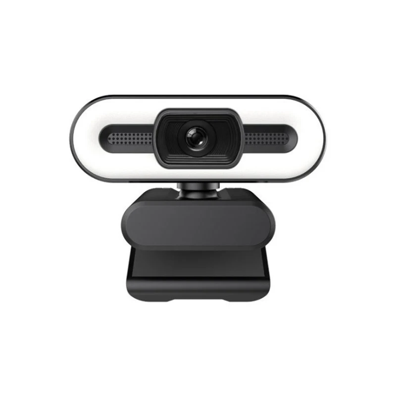 
New 1080p 3 levels of touch button Automatically zoom meeting broadcast live usb web camera for pc webcam with light 