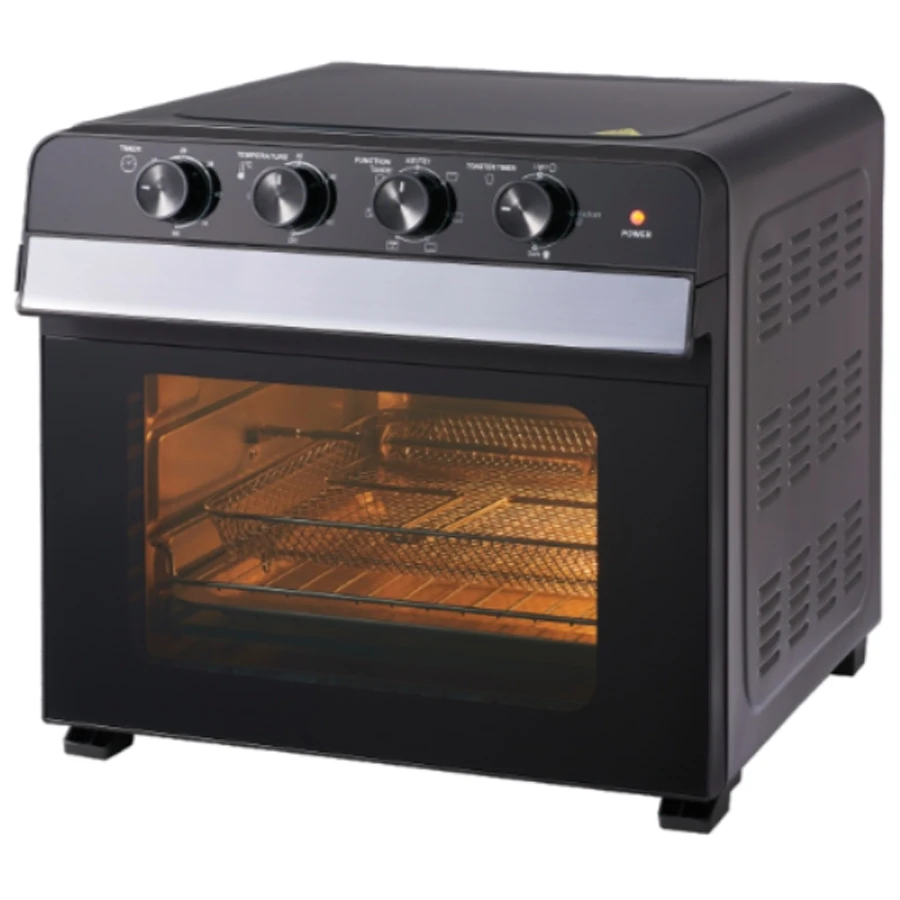 Original Brand New Household Double Glass Door Oven With LCD Menu Display Air Fryer 25L