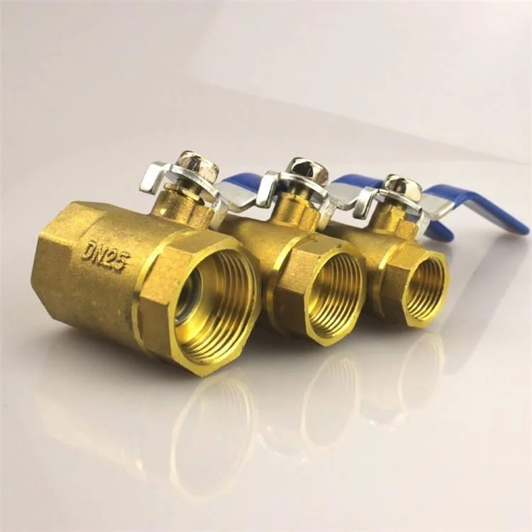 Full Port Female Thread NPT Water Stop Shut Off Lead-Free Brass Ball Valve