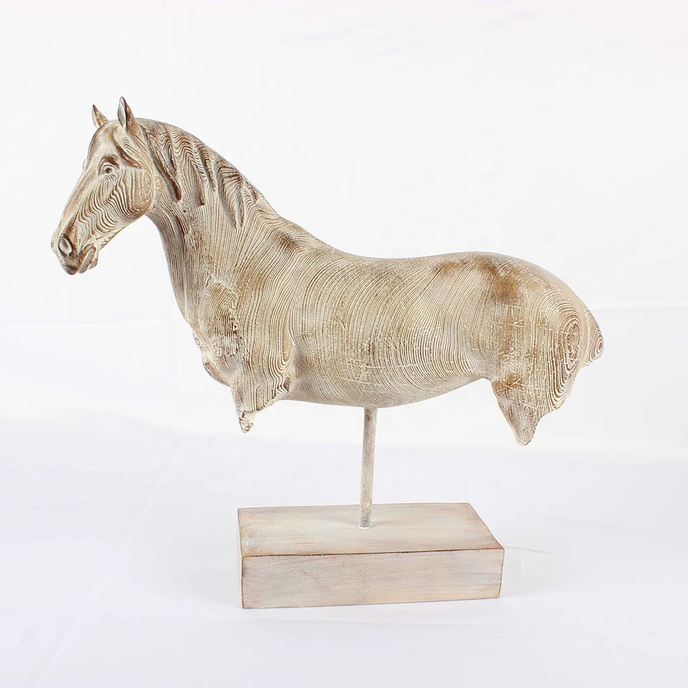 Wholesale Custom animal ornaments Resin Crafts horse sculpture horse statue home decor sculpture statue