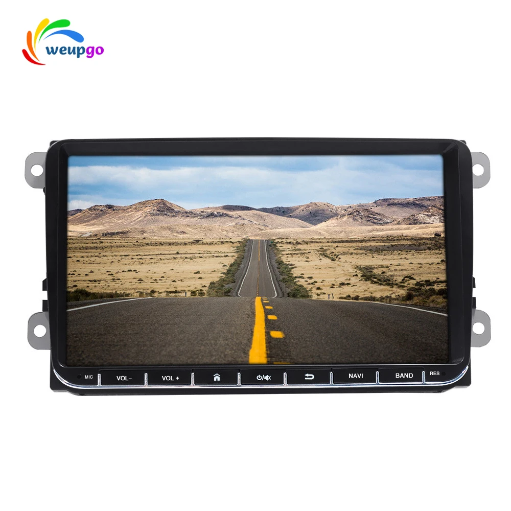 9 inch android car radio stereo split screen 4G Carplay DSP dvd player for vw slim MAGOTAN SKODA SEAT POLO Golf Seat Altea Leon