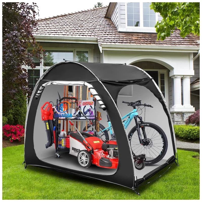 Outdoor bicycle storage shed tent bicycle cover tent,suitable for garden camping hiking