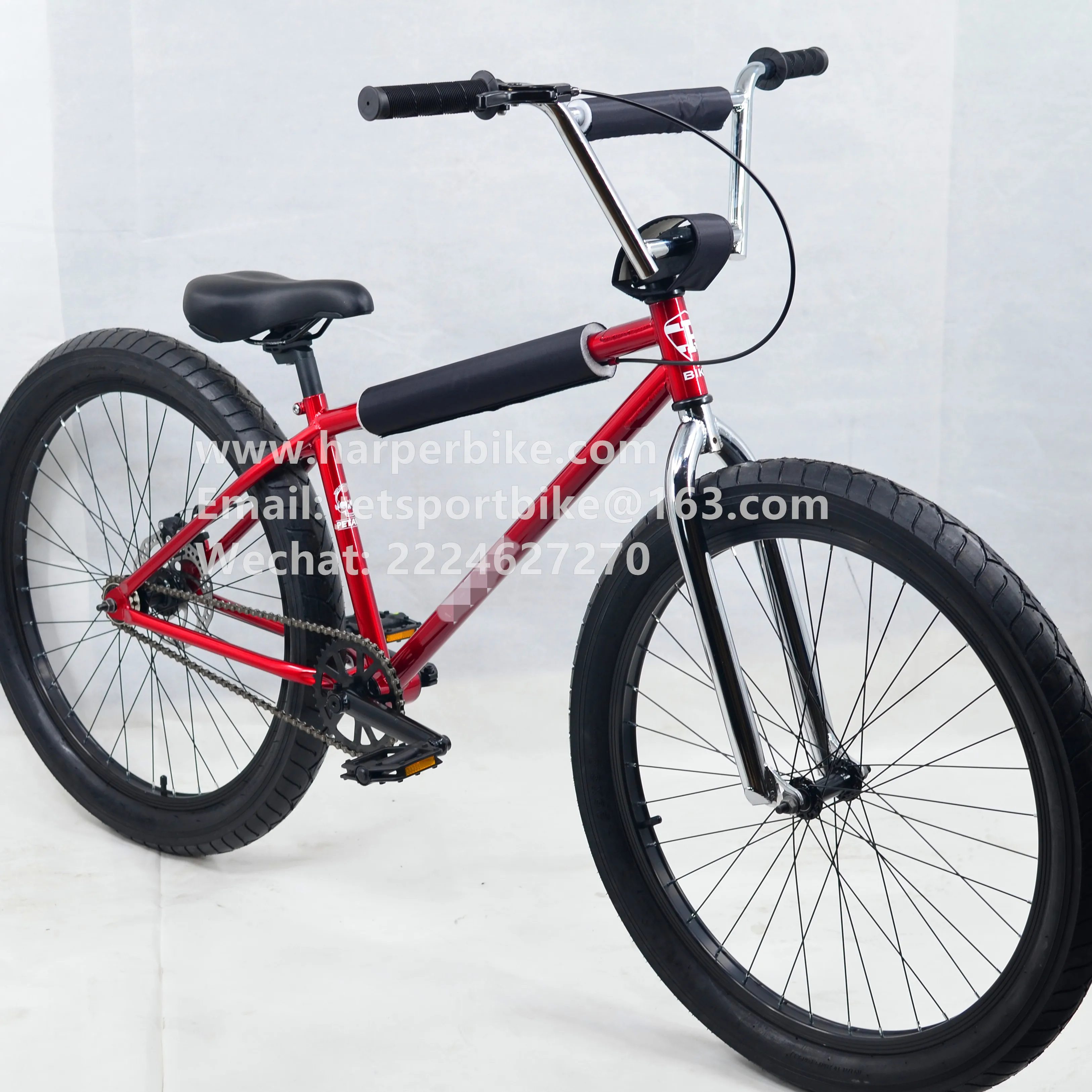Good quality 26 / 27.5 / 29 inch wheelie BMX bike for street with 3.0 tires