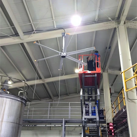 Промышленный потолочный вентилятор 12 футов HVLS big ass