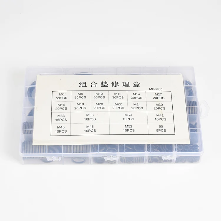 Compound gasket sealing ring semi-polymer compound gasket repair kit combination gasket kits