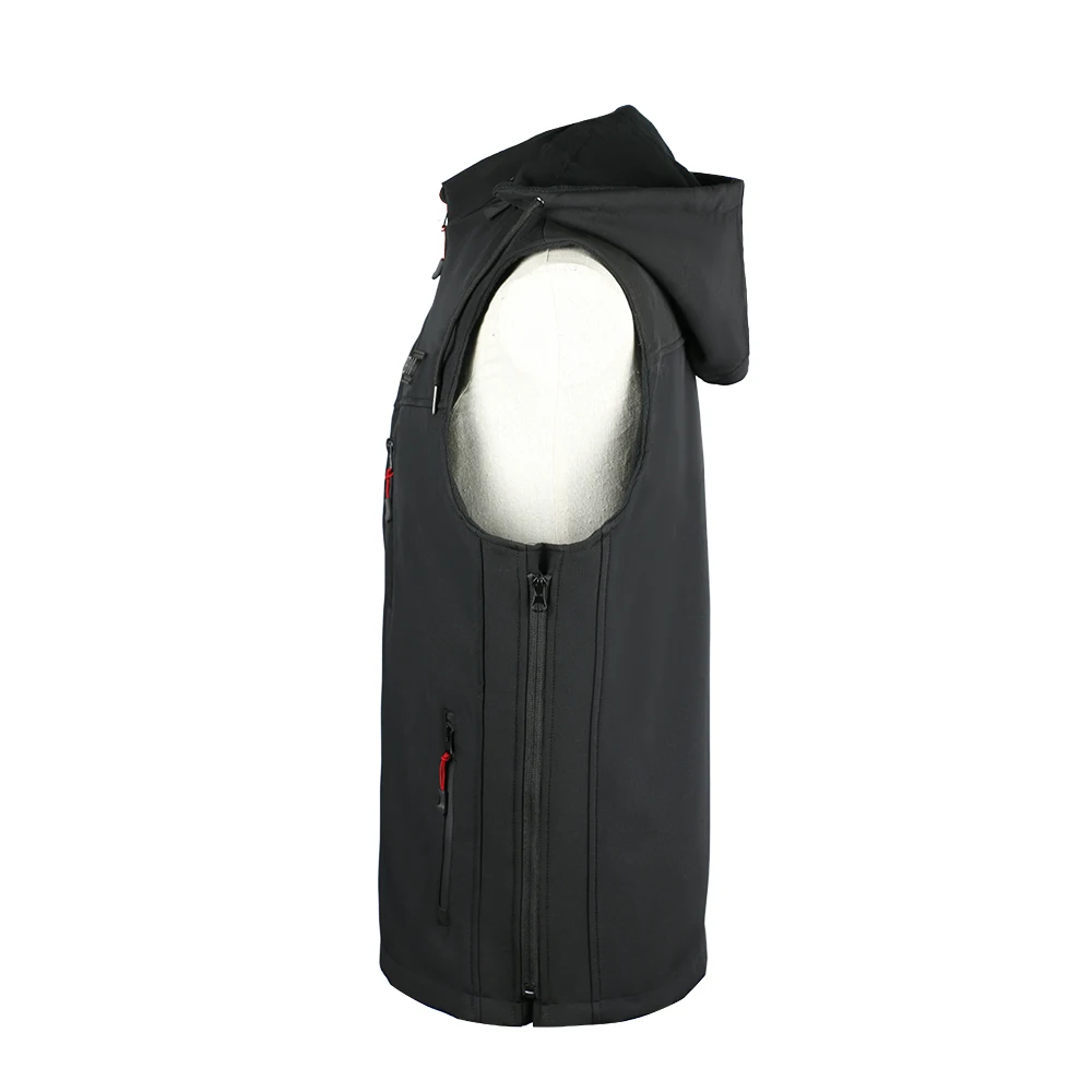 Cold Winter Down Heated Vest Warming  Light Soft Fleece USB Heated Vest Unisex Rechargeable He Size Adjustable