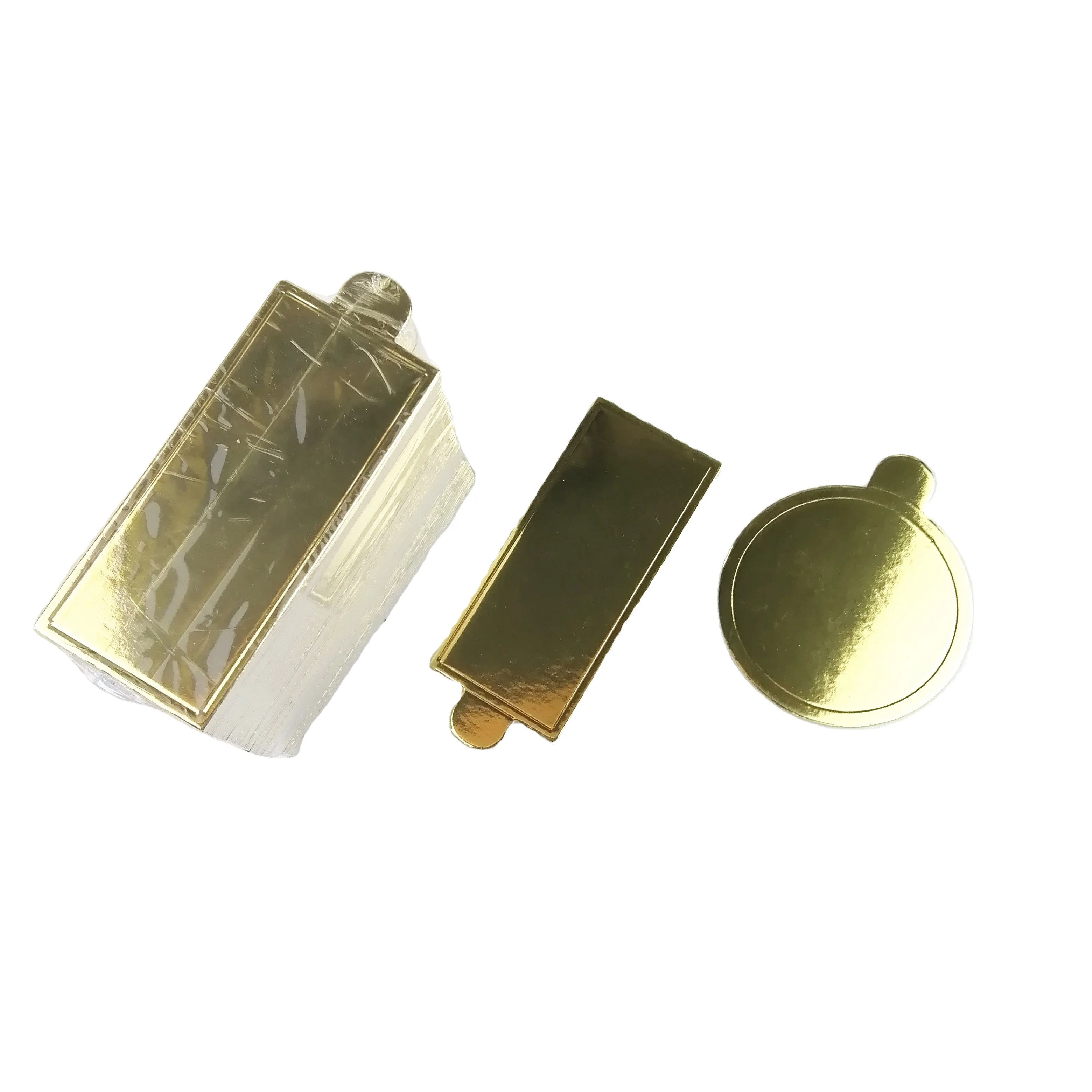 Cake boards,Gold/silver chipboard cake board square,Mini cake paper board cake drums