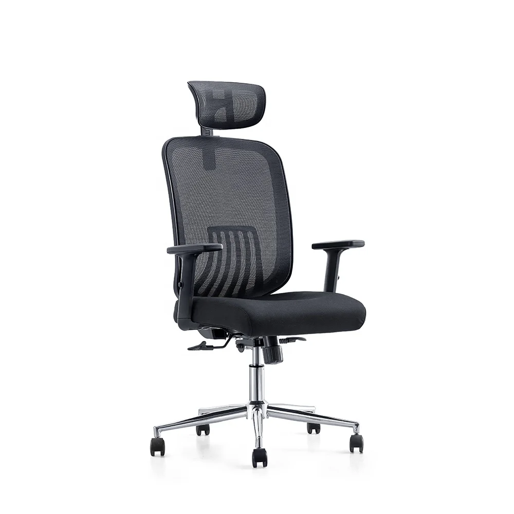 
ZHIXING furniture black swivel high back comfortable ergonomic desk office mesh chair  (1600100206260)