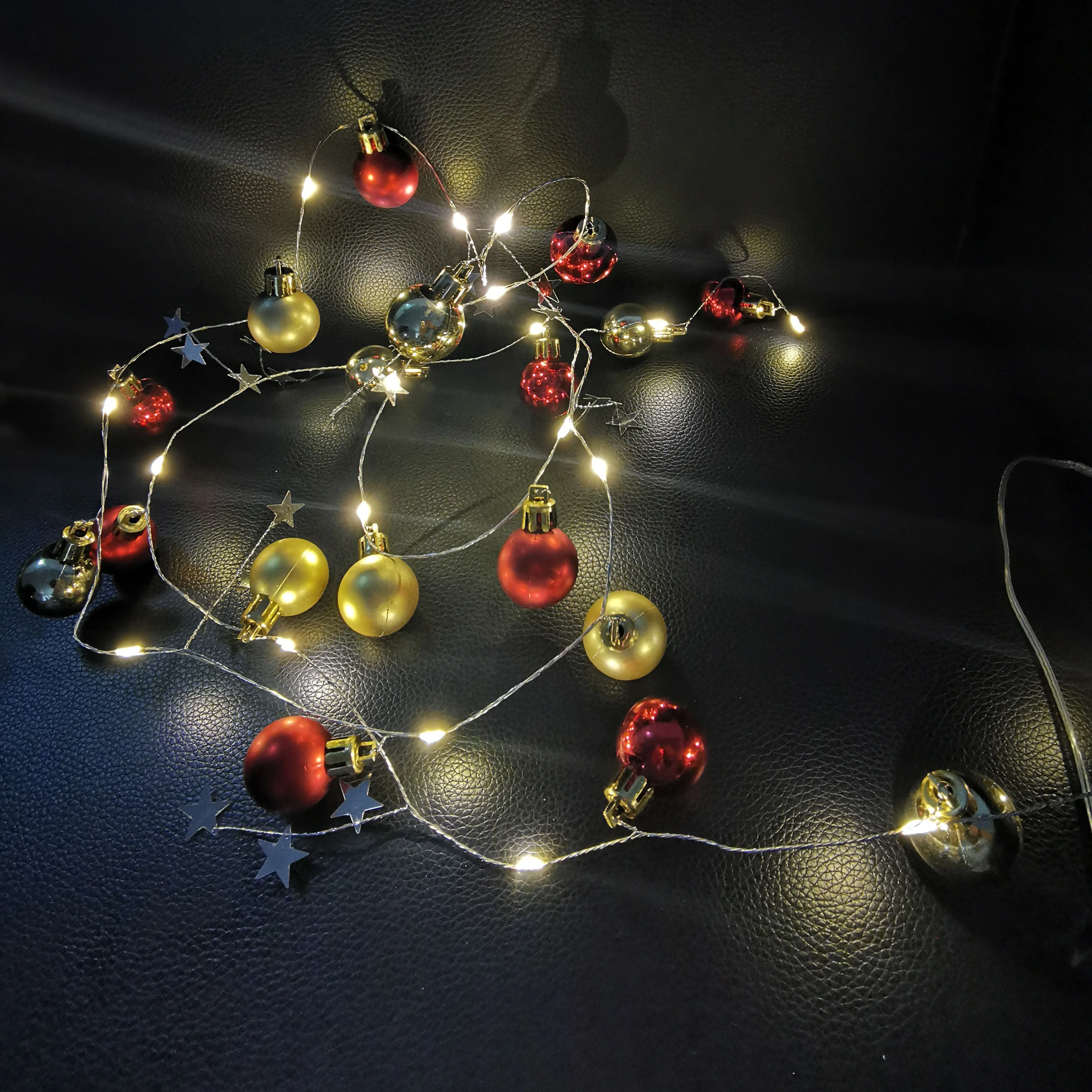 High Quality Multicolor Ball Shape Waterproof String Lights For Garden Decoration