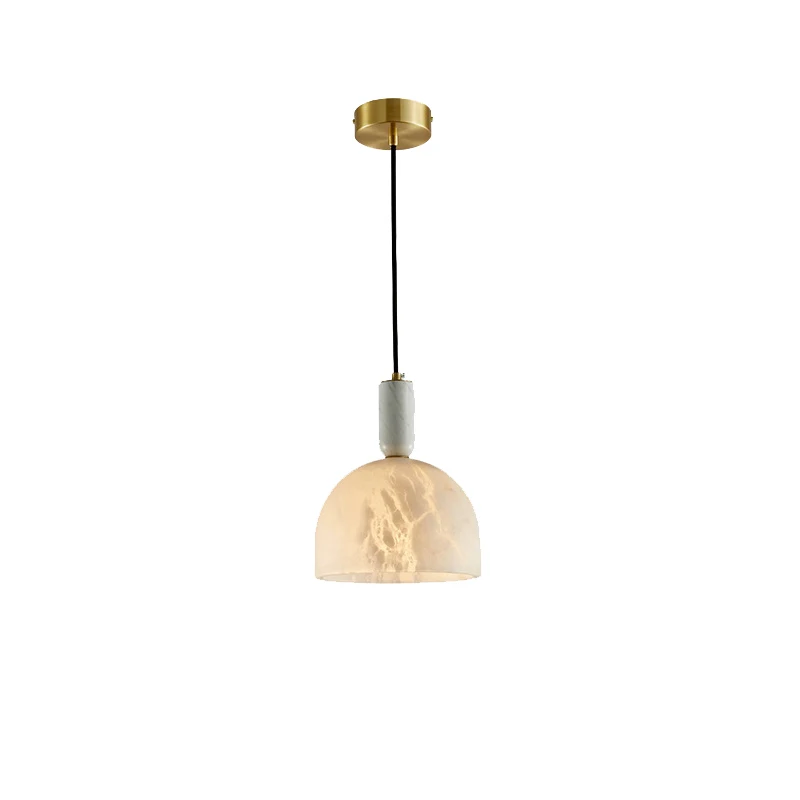 Small Marble Pendant light & Chandelier Application Bedside Restaurant Hotel Cafe Bar Creative Art Decoration Marble Lamps