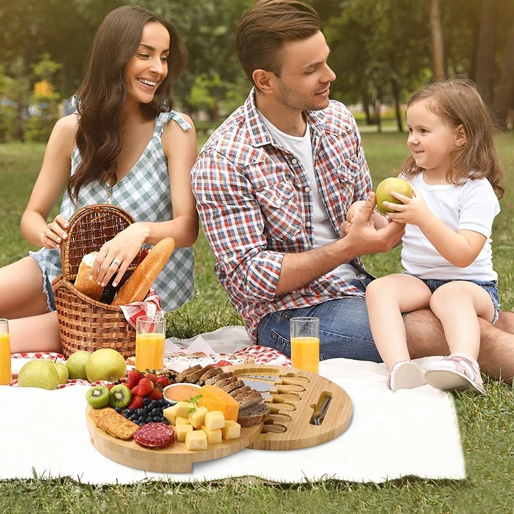 Wholesale Custom Logo Charcuterie Wooden Bamboo Wood Boards