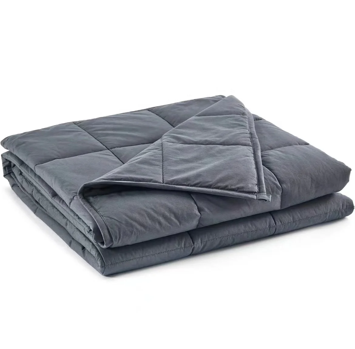 Weighted Blanket Full Size Heavy Blanket for Adult with Premium Glass Beads Cooling Blanket