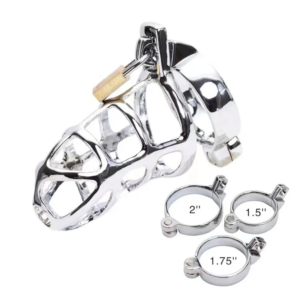 Popular Chastity Belt Male Device Cock Cage Sex Toys Men Penis Lock Bandage