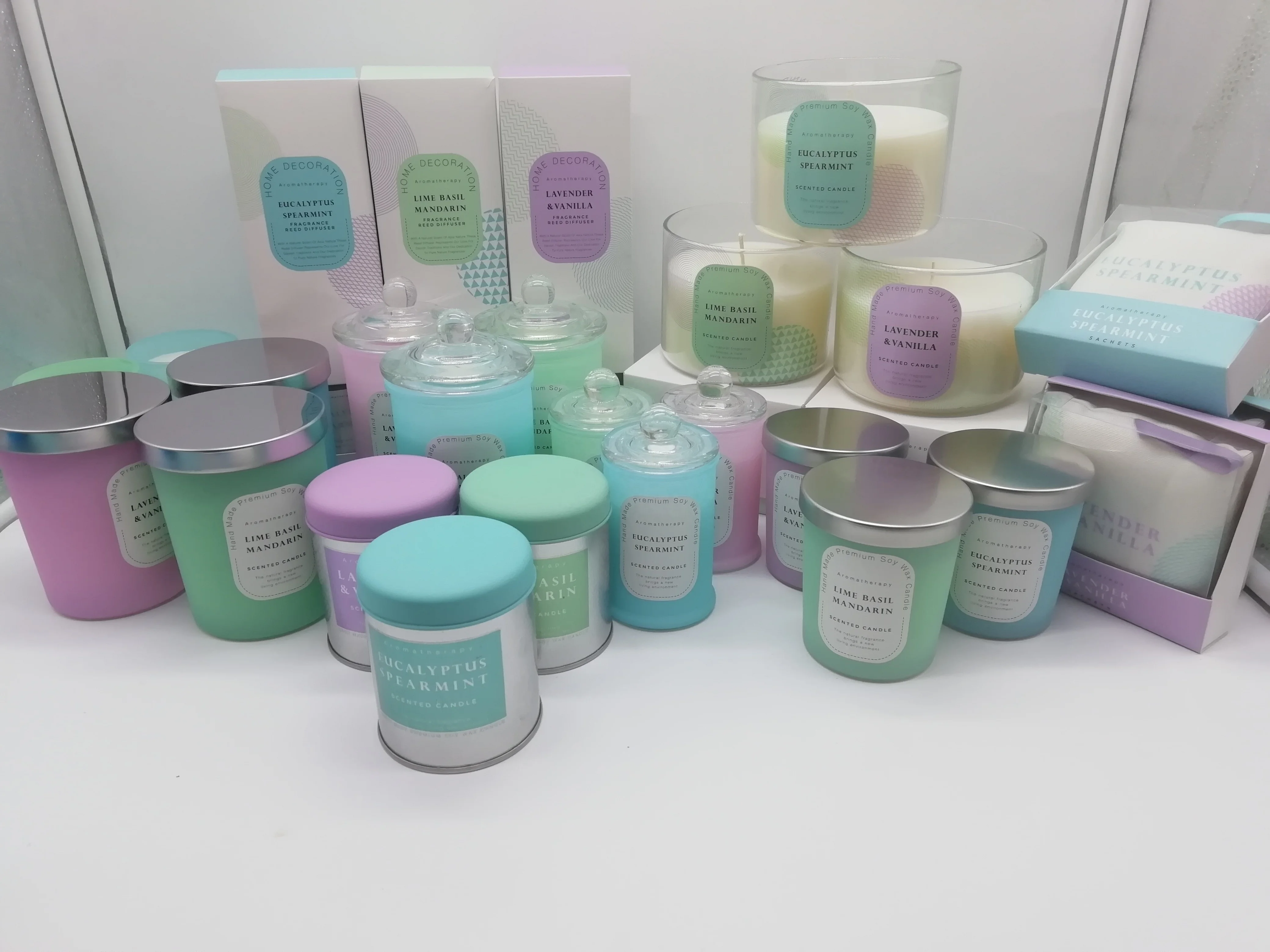 Yes Handmade and Soy Wax Material 3 Wick Triple Scented Candle