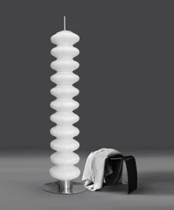 Modern simple Danish Internet celebrity living room vertical lamp Nordic candle gourd bedroom designer homestay floor lamp