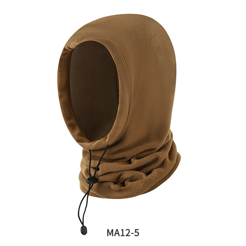 Custom Hat Winter Windproof Cagoule Camouflage Camo Ski Mask Polar Fleece Balaclava Neck Warmer Hood