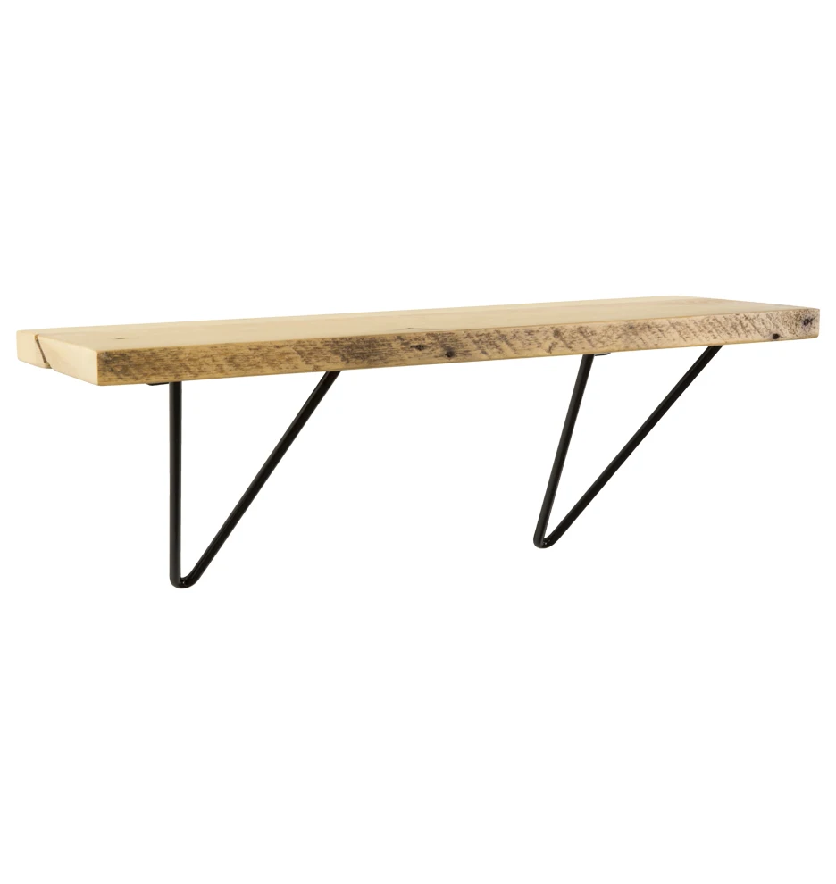 Custom  stamping and bending processing Stainless steel Solid Steel Heavy Duty Floating Shelf Brackets Blind Shelf Supports