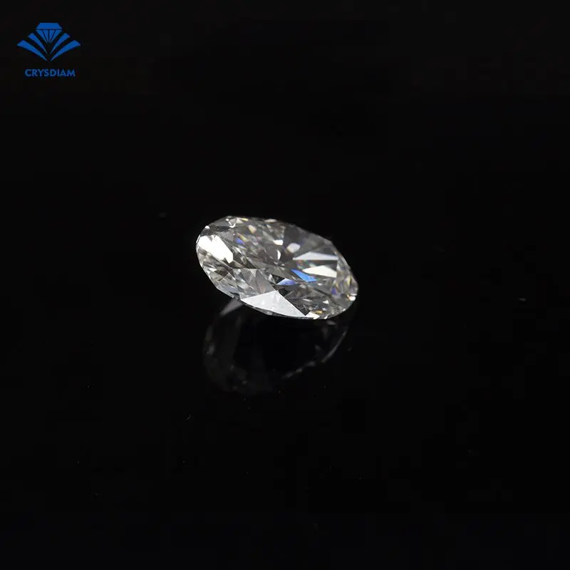 CRYSDIAM Oval Cut VVS1 natural loose diamonds diamond price per carat cvd diamond