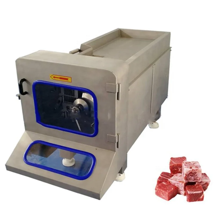 Машина для резки кубиков замороженного мяса из нержавеющей стали