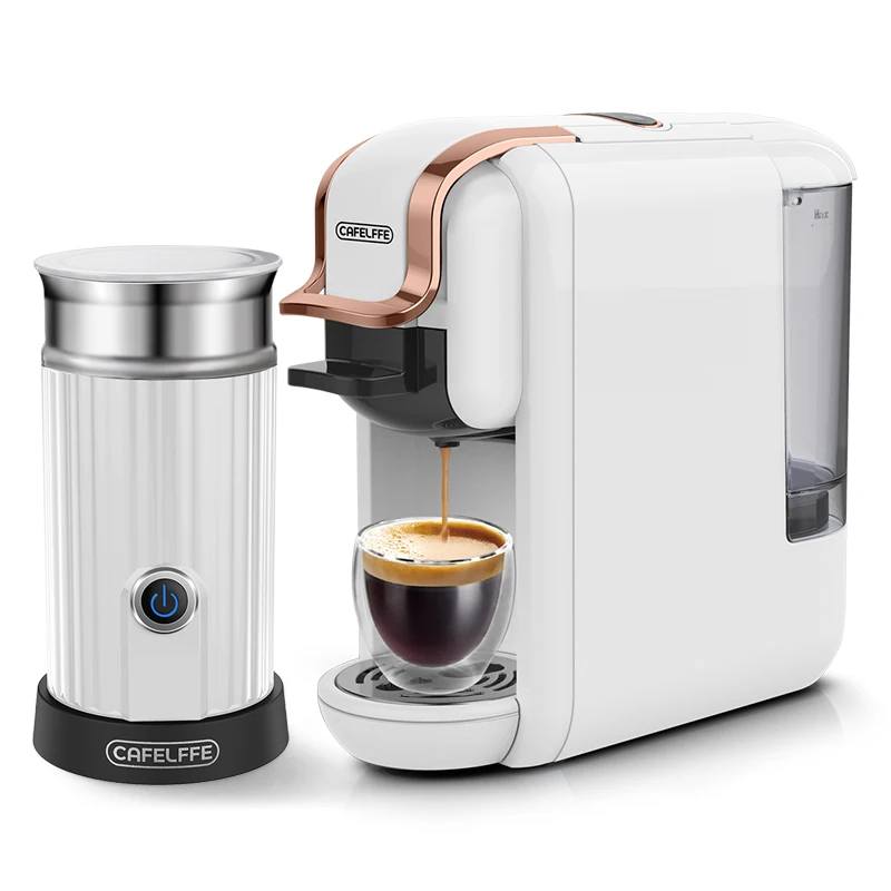 Кофейная машина CAFELFFE высокого качества 4 в 1 Многофункциональная капсула 19 бар 603 с молотым кофе 201