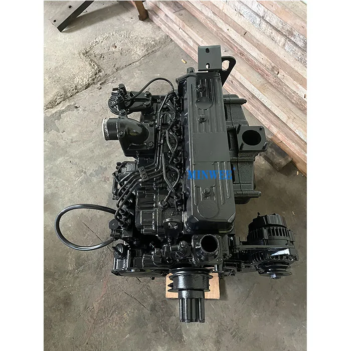 MINWEE Used 3 Cylinder Yanmar 4TNE98 3TNV88 4TNV88  4TNV94 4TNV94L Diesel Engine Assembly Complete Motor Assy