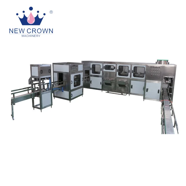 5 галлонов, 20L пластик большая бутылка питьевой воды линия розлива/Чистая Вода завод