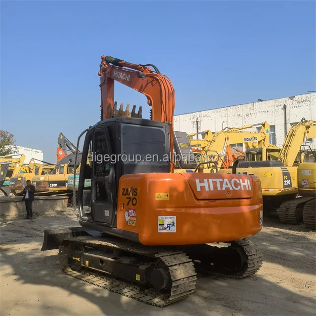 Japan original used excavator Hitachi ZX70  ship from Japan port for sale