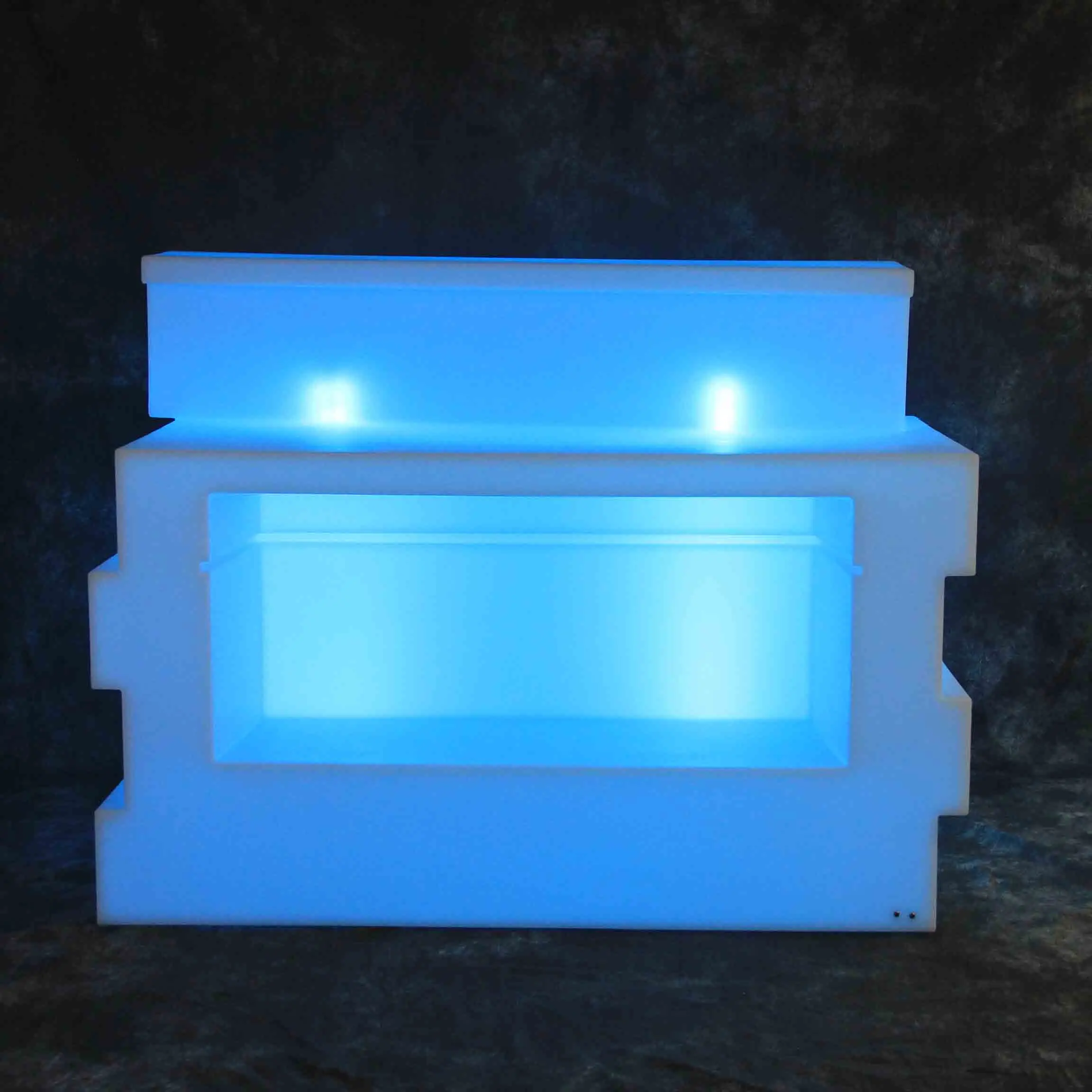 Led Bar Ktv Bar Counter Plastic Material High Quality Lighting Bar Counter