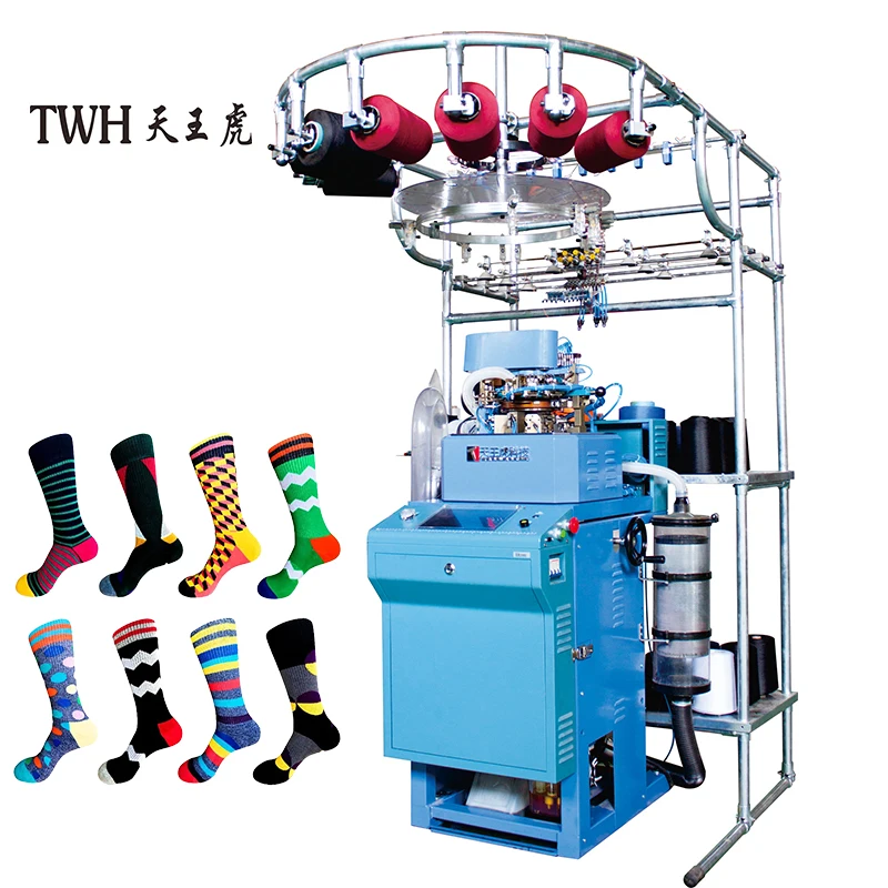 For sale best price China Full Automatic socks knitting  socks making machine in india