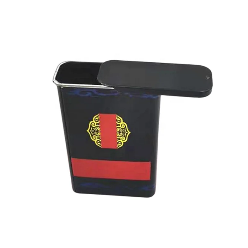 Tin Sliding Sliding Tin Case Candy Tin Package Box Cooler Box Custom Metal Cookies Metal Tea Box Tinplate Food Packing Items OEM