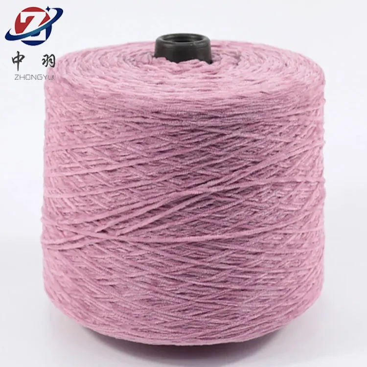 Winter yarn Dyed Fancy Yarn Chenille Yarn for hand knitting