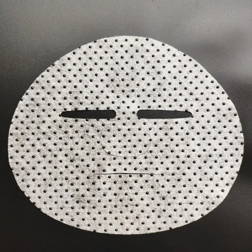 Black Magnetic Facial Sheet Mask Functional Fabric Face Mask Paper Biological Magnetic Dry Facial Mask Sheet