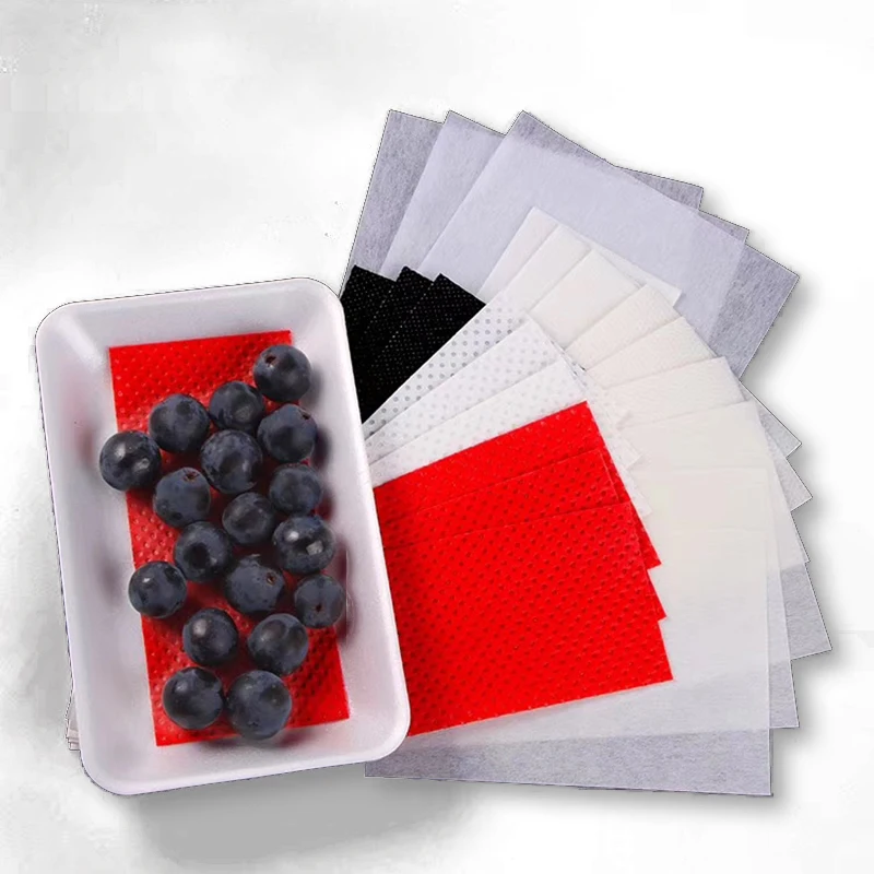 Food Tray Packaging Fruit Absorbent Pad food grade absorbent pad
