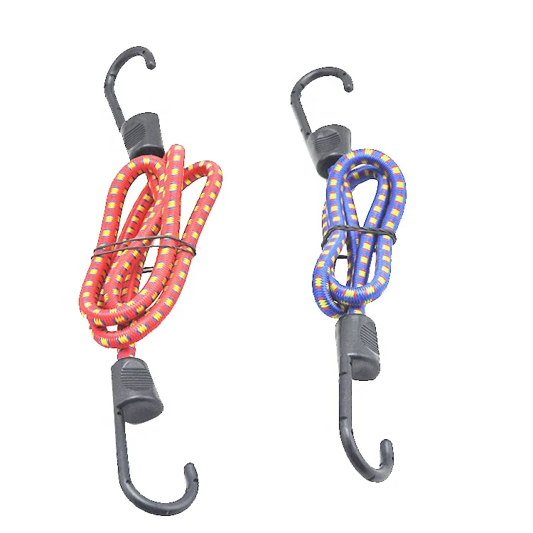 8 мм диаметр латексные эластичные шнуры Скакалка для экстремальных видов спорта эластичный шнур с пластиковыми крючками