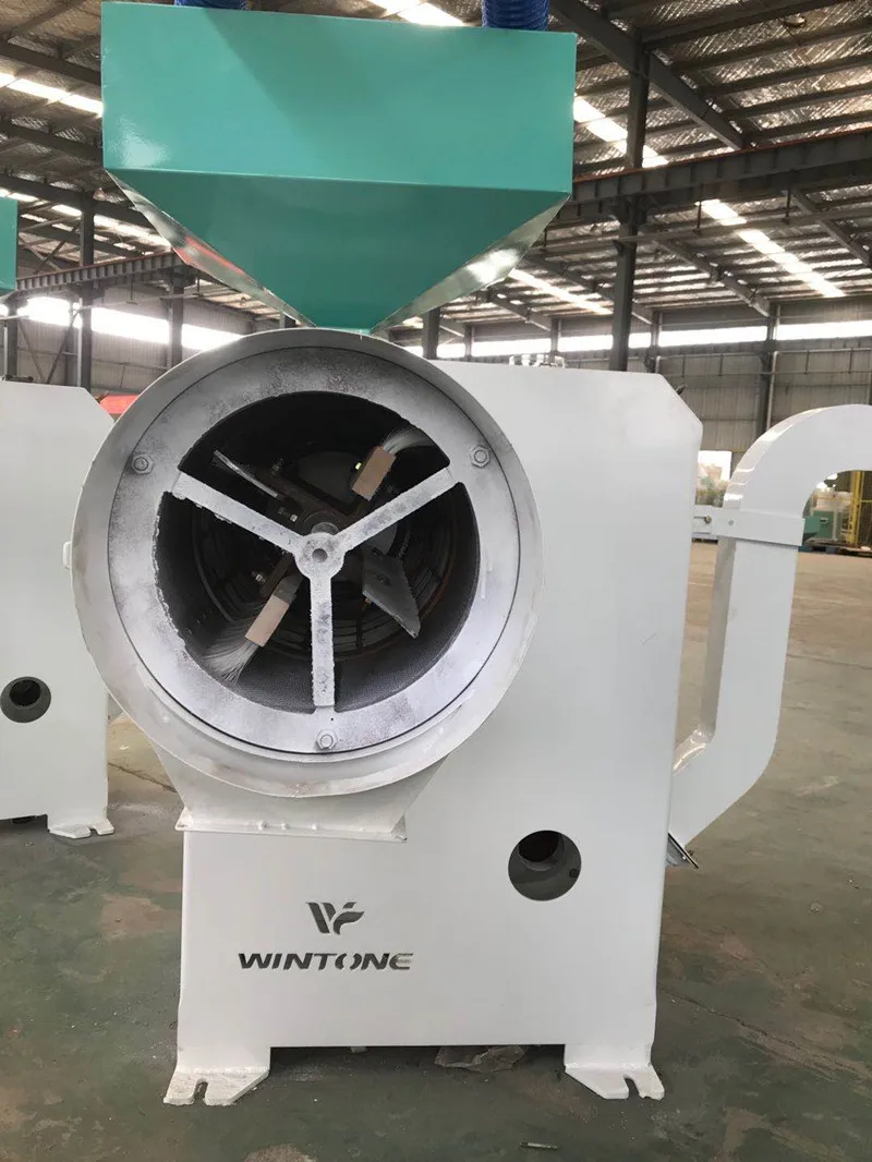 Automatic Beans Huller Soybean Hulling Wheat Barley Maize Peeling Machine