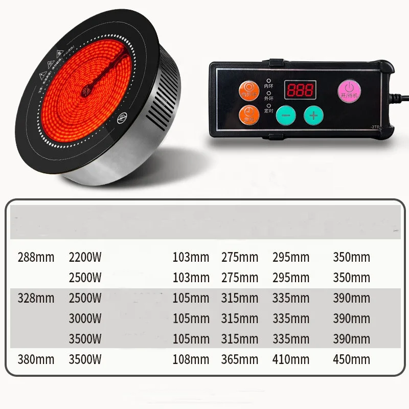 Wholesale price for Korean style embedded infrared cooker hot pot 2500w induction hotpot bbq grill cooker in factories