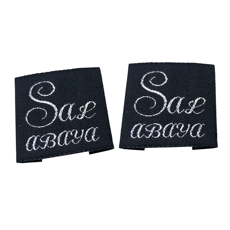 Garment Labels Custom Brand Name Woven Labels Tags For Clothes