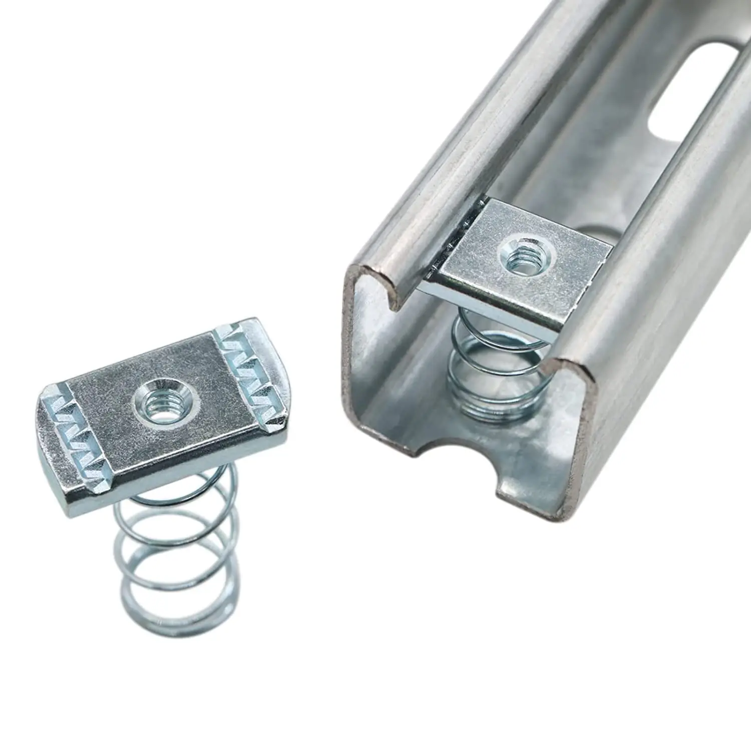 Fastener manufacturer channel spring nut hammer nut slot nut for aluminium profile Titanium wire spring