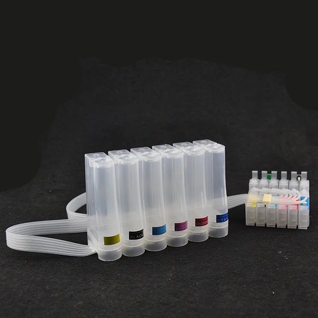 OCBESTJET T0801-T0806 Continuous Ink Supply System CISS For Epson Stylus Photo R265 R360 R285 Printer CISS