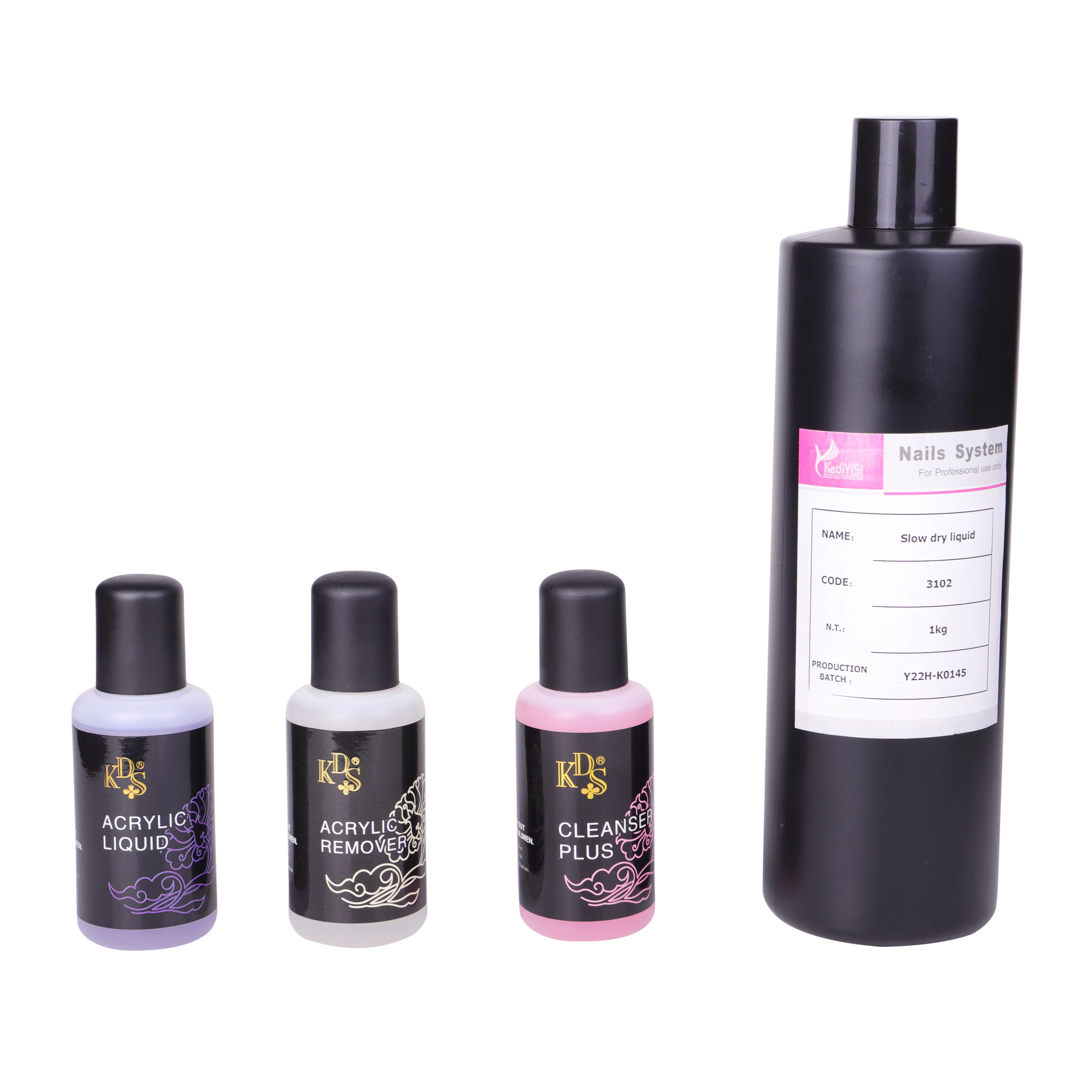 2023 KDS EMA 20L acrylic purple monomer with acrylic powder system