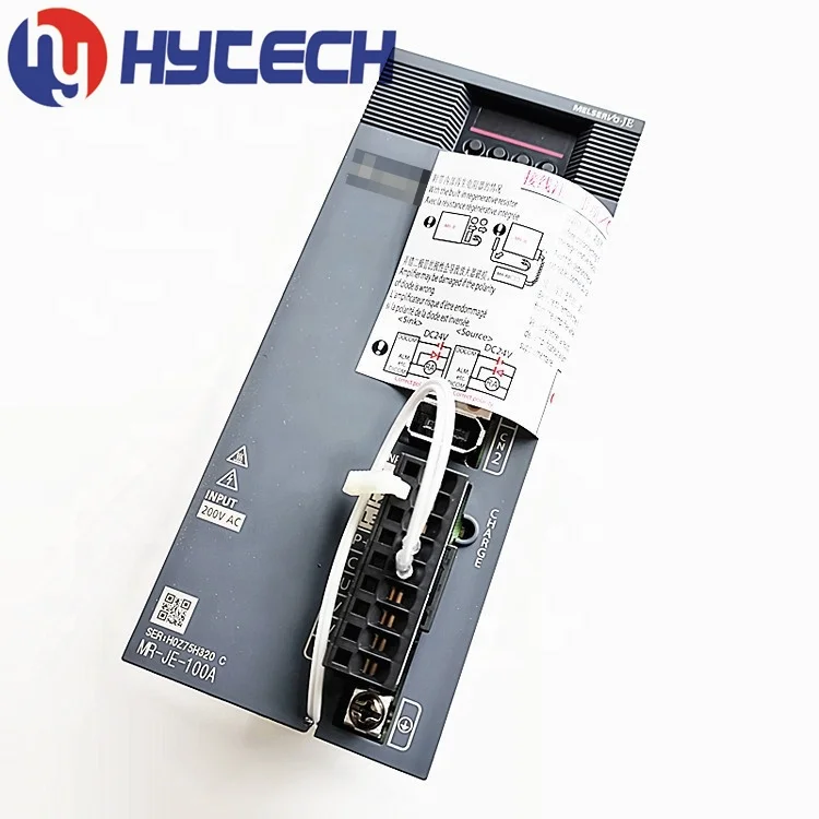 Quality supplier Mitsubishi Electrical MELSERVO MR JE Series 1 kW AC Servo Motor Drive Amplifier MR-JE-100A MR-JE-100B