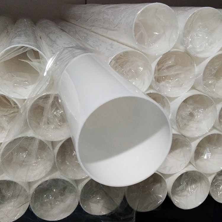 factory wholesale diameter 100mm 120mm 150mm milky white color pmma plastic acrylic tube /pipe