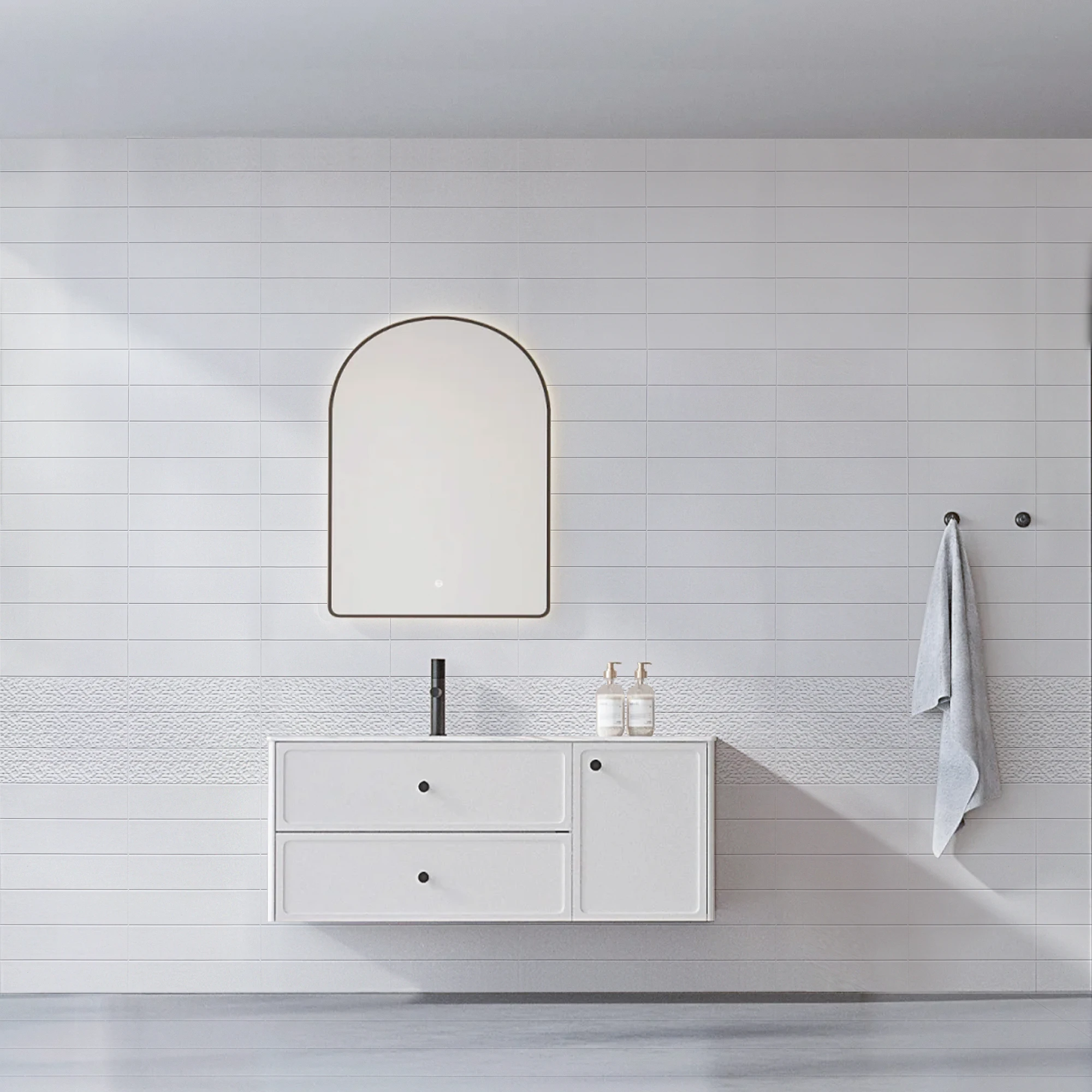 Hotel House Interior Bathroom Tiles Wall Board Luxury Firebrick Wear-resistant Carrara Marble Granite Tub Surround Shower Panels