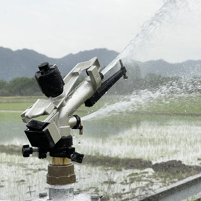Wholesales High Qullity 1-1/2' Long Range Agricultural Irrigation Metal Big Gun Sprinkler in