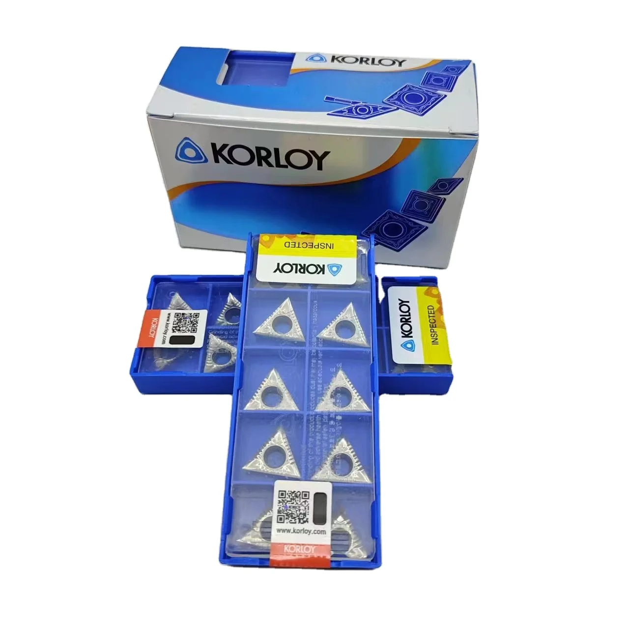 Korloys 100% Korean Original CNC Lathe Insert TCGT090204-AK H01 Series Full Series Turning Tools Aluminum Copper CVD PVD Coating