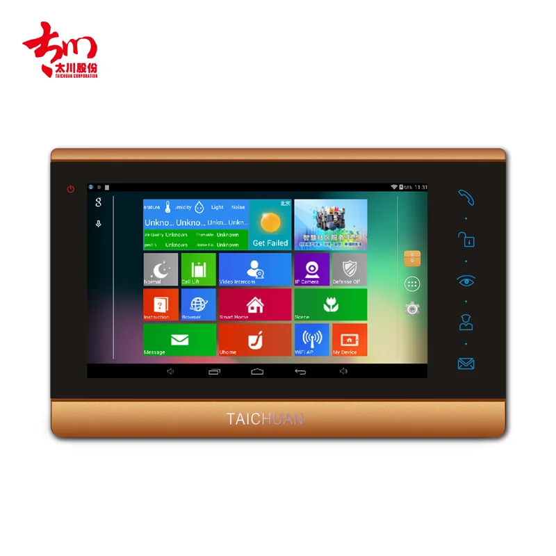 Поддержка дистанционного управления через приложение, видеодомофон для виллы, система внутренней связи, 3 наружных камеры, подключение к 1 монитору