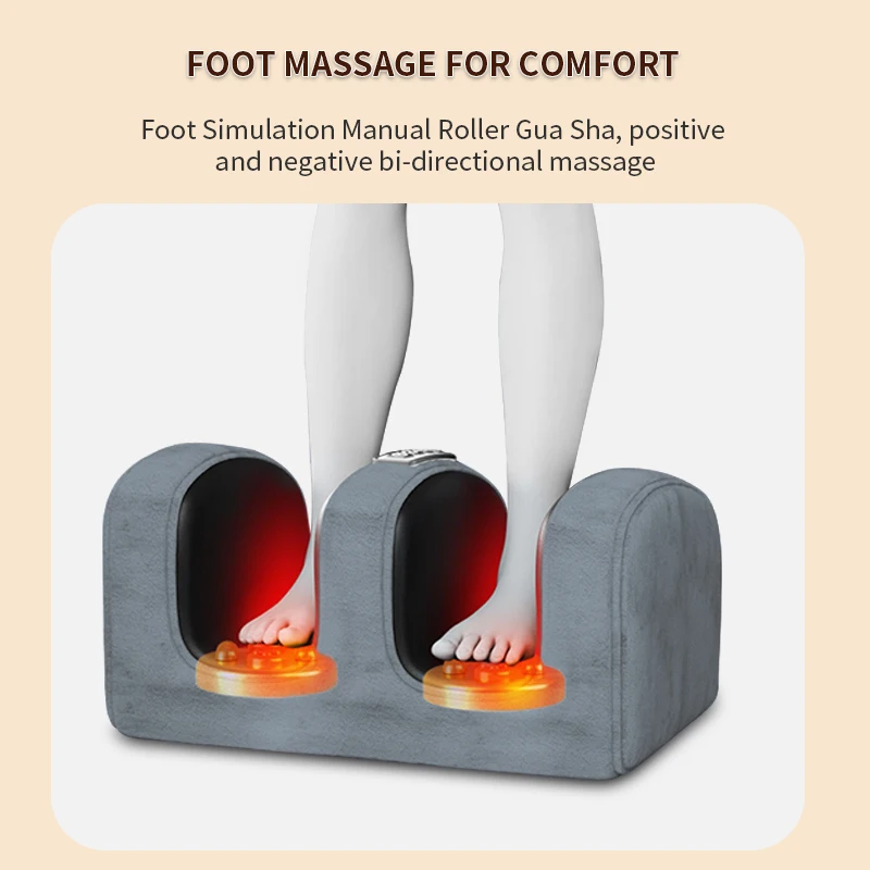 Electric Massage Mattress Air Pad Infrared Roller Electric Full Body Airbag Vibration Stretching Pressure Massage Mat