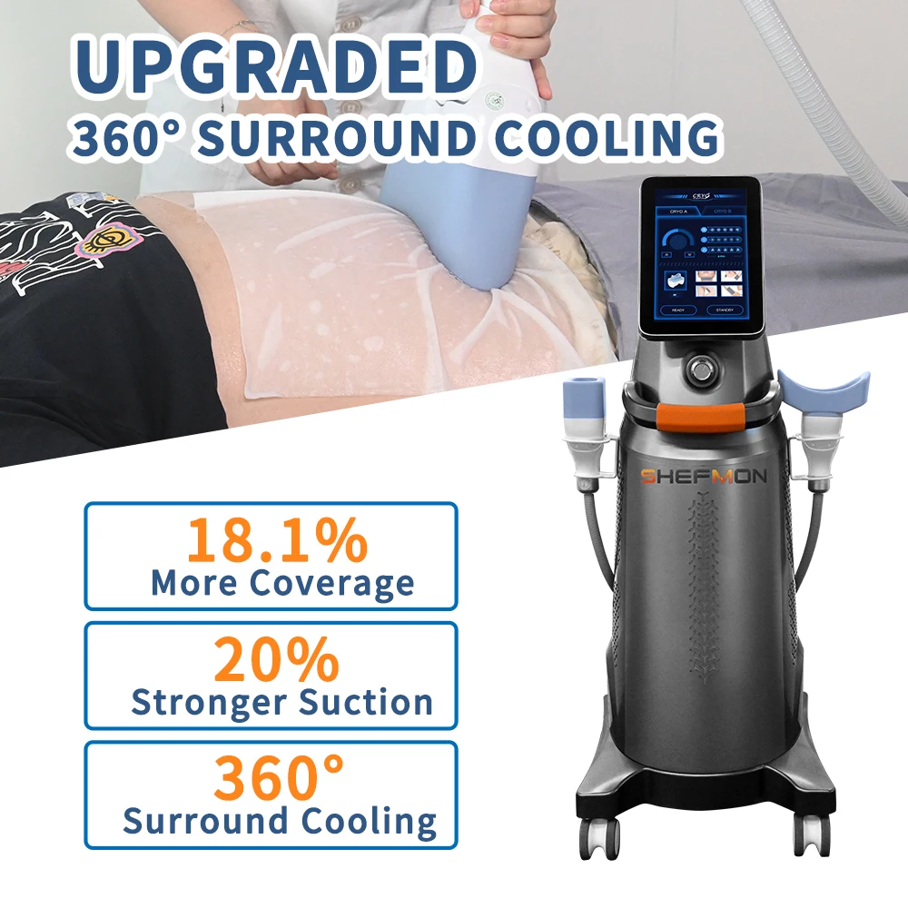 New Trends Cryolipolysis freeze fat Cellulite Reduction Machine Cyrotherapy Machine Freezing Cryoshape Fat Freezing Machine