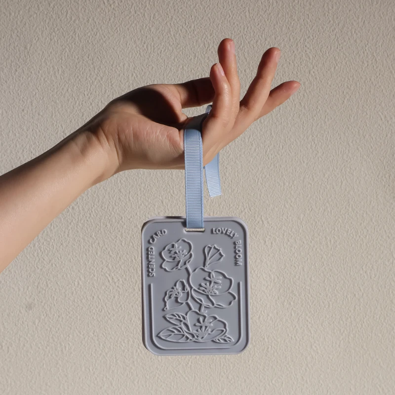 Enjoy Everyday Eco-friendly EVA Material Scented Cards Hotel Car Closet Hanging Air Freshener Fragrance Rubber Card